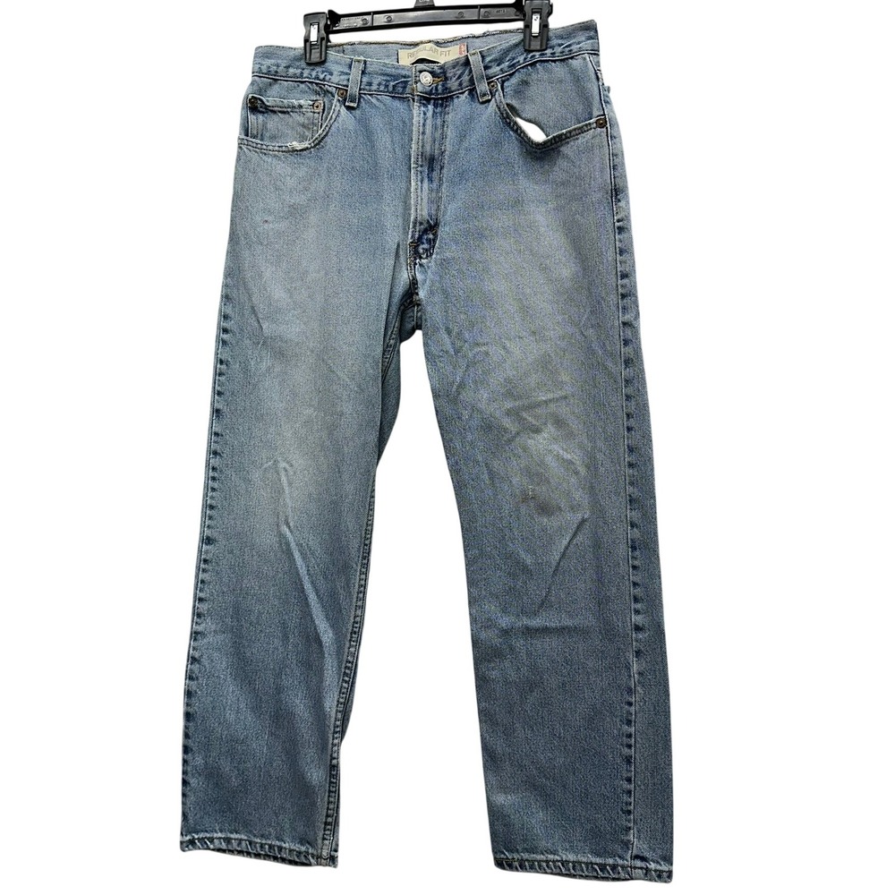 Levi's mens light blue denim jeans